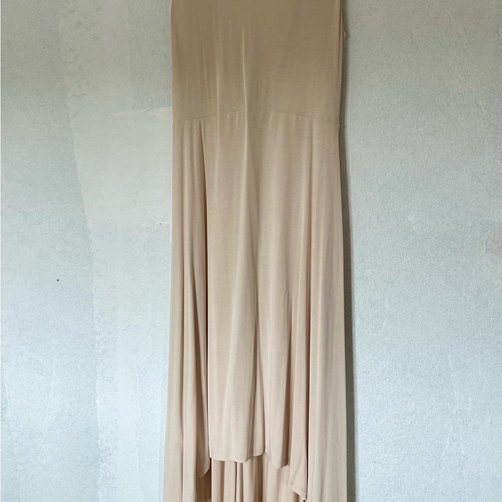 BCBGMaxAzria Elegant Cream Dress